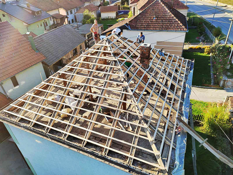 pokrivanje krovova požega